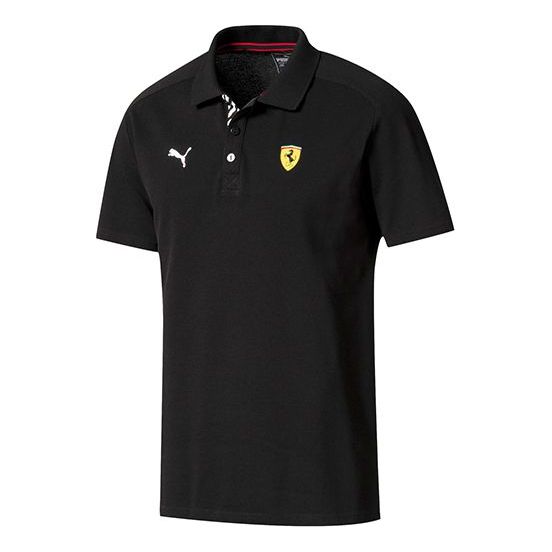 Поло тениска Puma Scuderia Ferrari Classic Polo Shirt Черно | 762387-02, 0