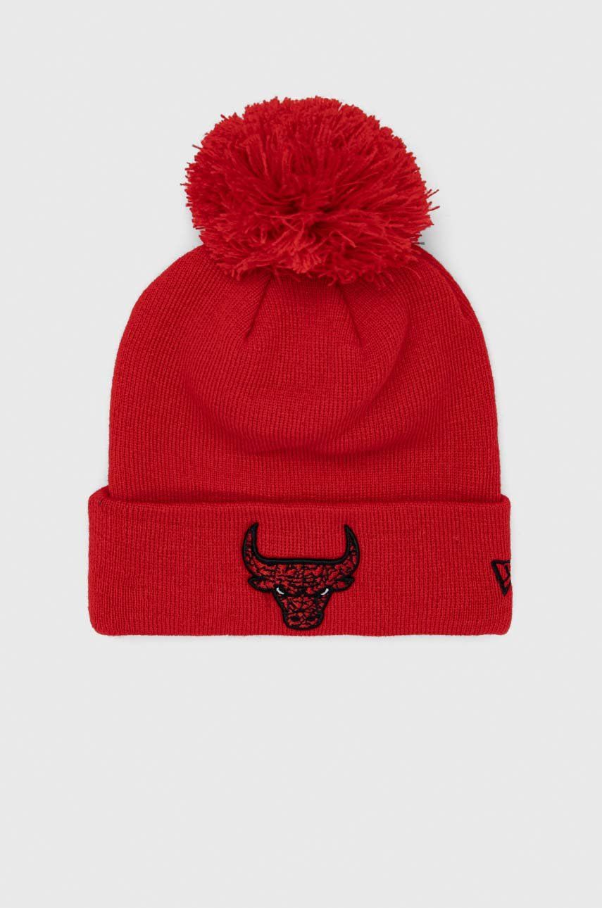 Шапка New Era Chicago Bulls Infill Bobble Червено | 60284999, 0