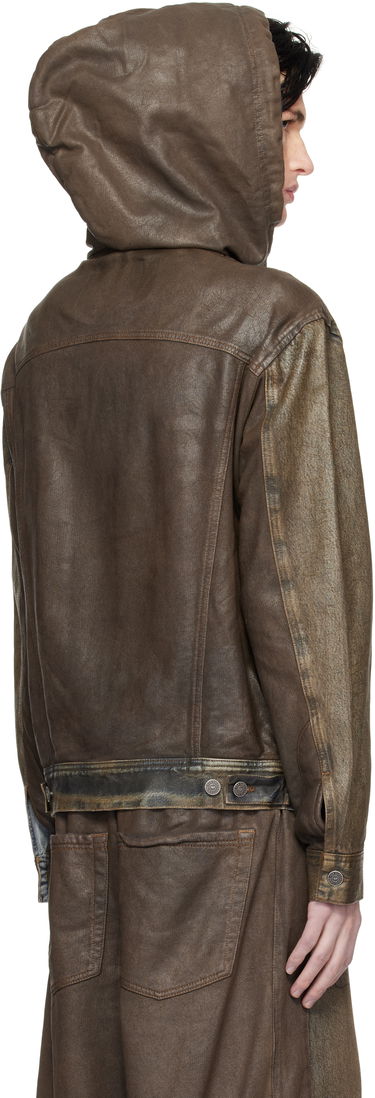 Яке Diesel Hooded Denim Jacket Кафяво | A14260-0CBDM-5EV, 2
