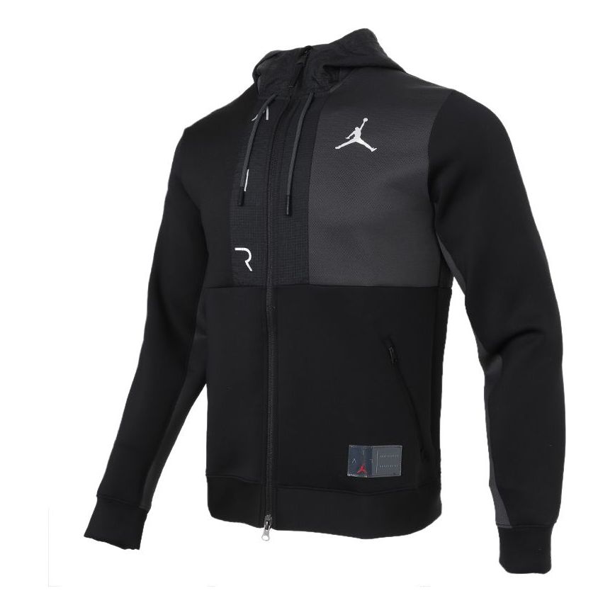 Суитчър Jordan Jordan Knit Full-Zip Hoodie Черно | CV2329-010, 0
