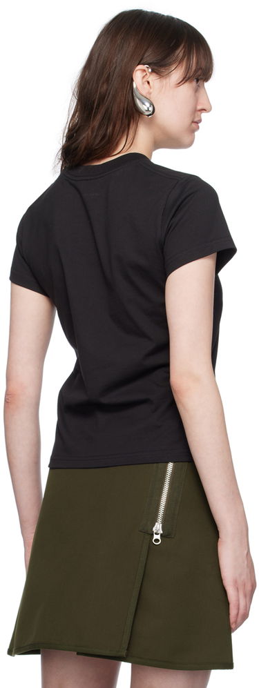 Тениска Courrèges Courrèges 'AC' Tee Черно | 423JTS006JS0107, 2