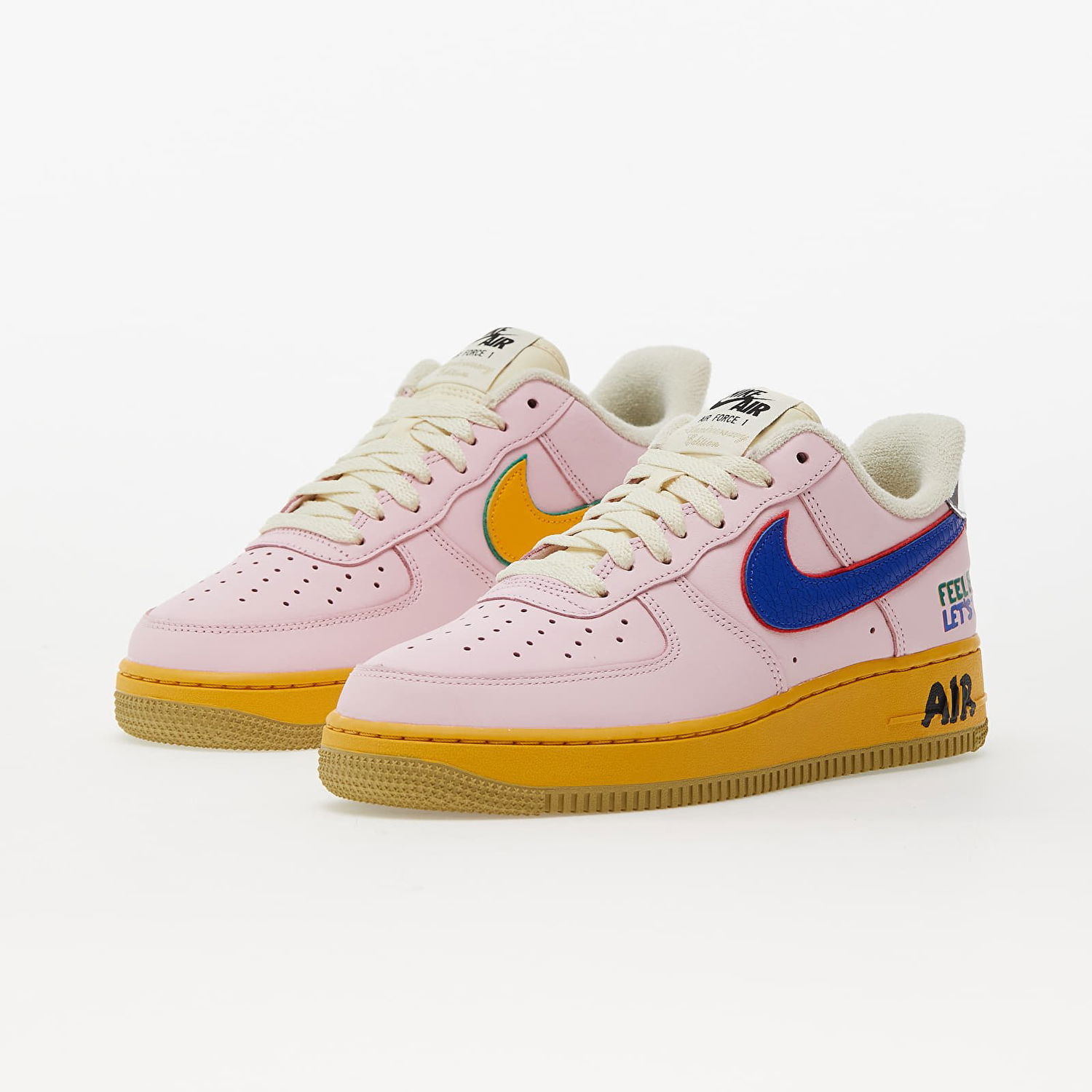 Кецове и обувки Nike AIR FORCE 1 '07 Розово | DX2667-600, 1