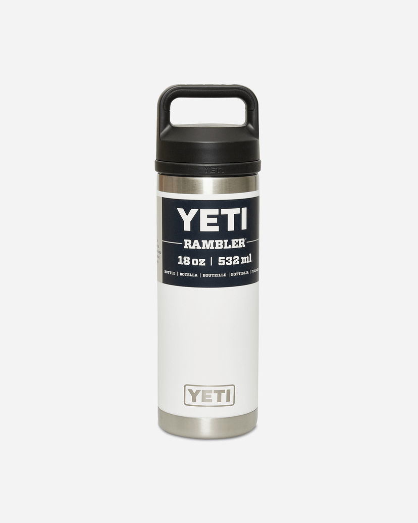 Бутилки за пиене YETI Rambler Chug Cap Bottle 18 oz 532 ml Бяло | 70000003461 WHT