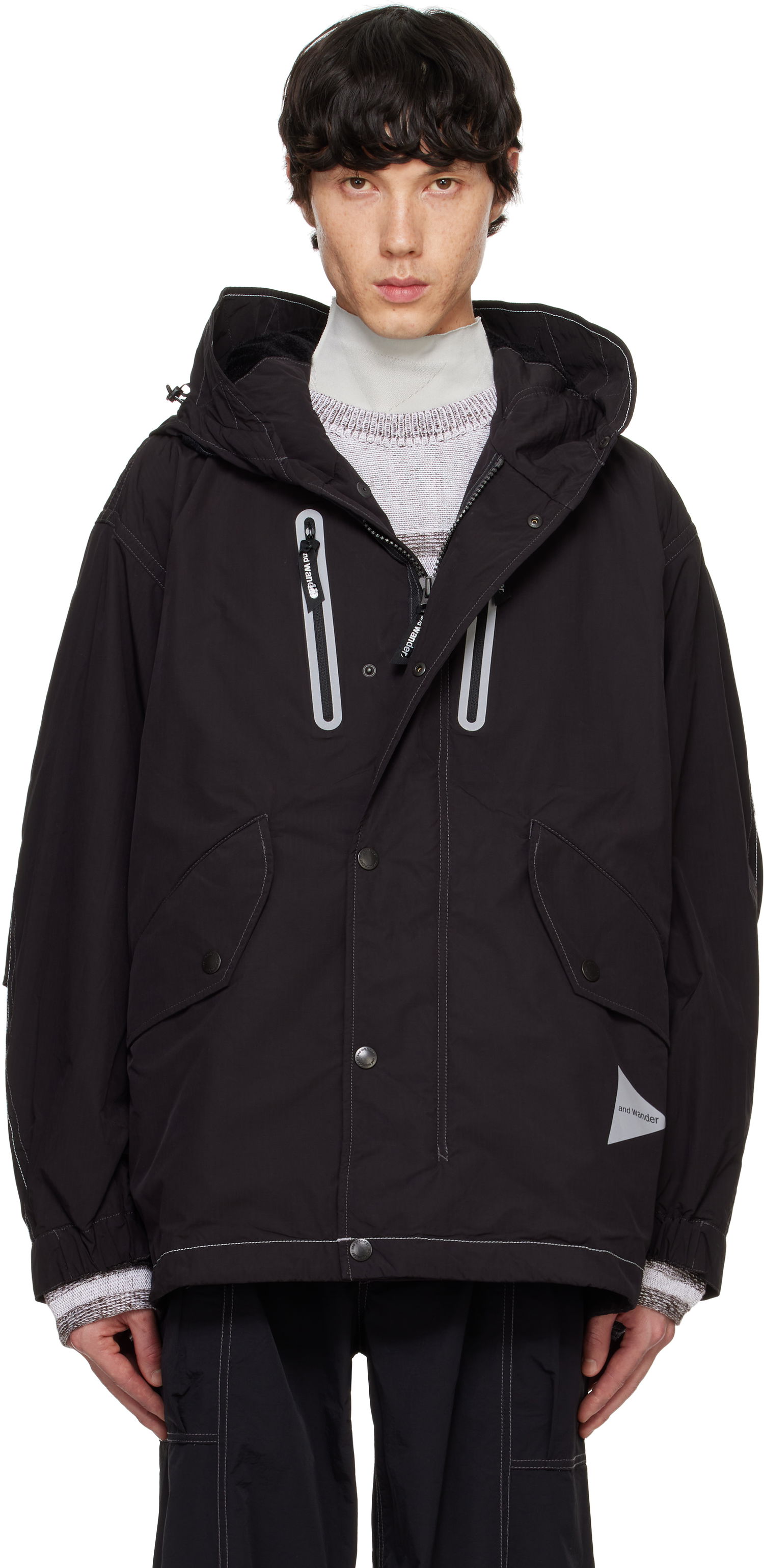 Парка and wander Fishtail Octa Jacket Черно | 5744281137, 0