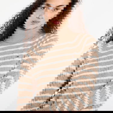 Пуловер Tommy Hilfiger Tommy Hilfiger Soft Wool Cable Roll-Neck Long Sleeve Sweater Бежово | WW0WW46791 0AJ, 1