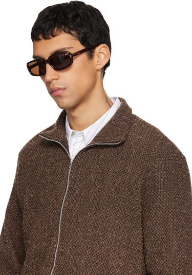 Слънчеви очила RETROSUPERFUTURE Troll Rectangular Sunglasses Кафяво | MCW, 3