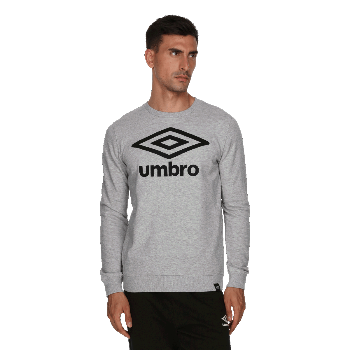 Суитчър Umbro Essentials Crewneck Sweatshirt Сиво | UMA243M600-3A, 0