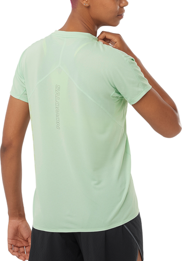 Тениска Salomon SENSE AERO SS TEE GFX W Бяло | lc2243300, 1