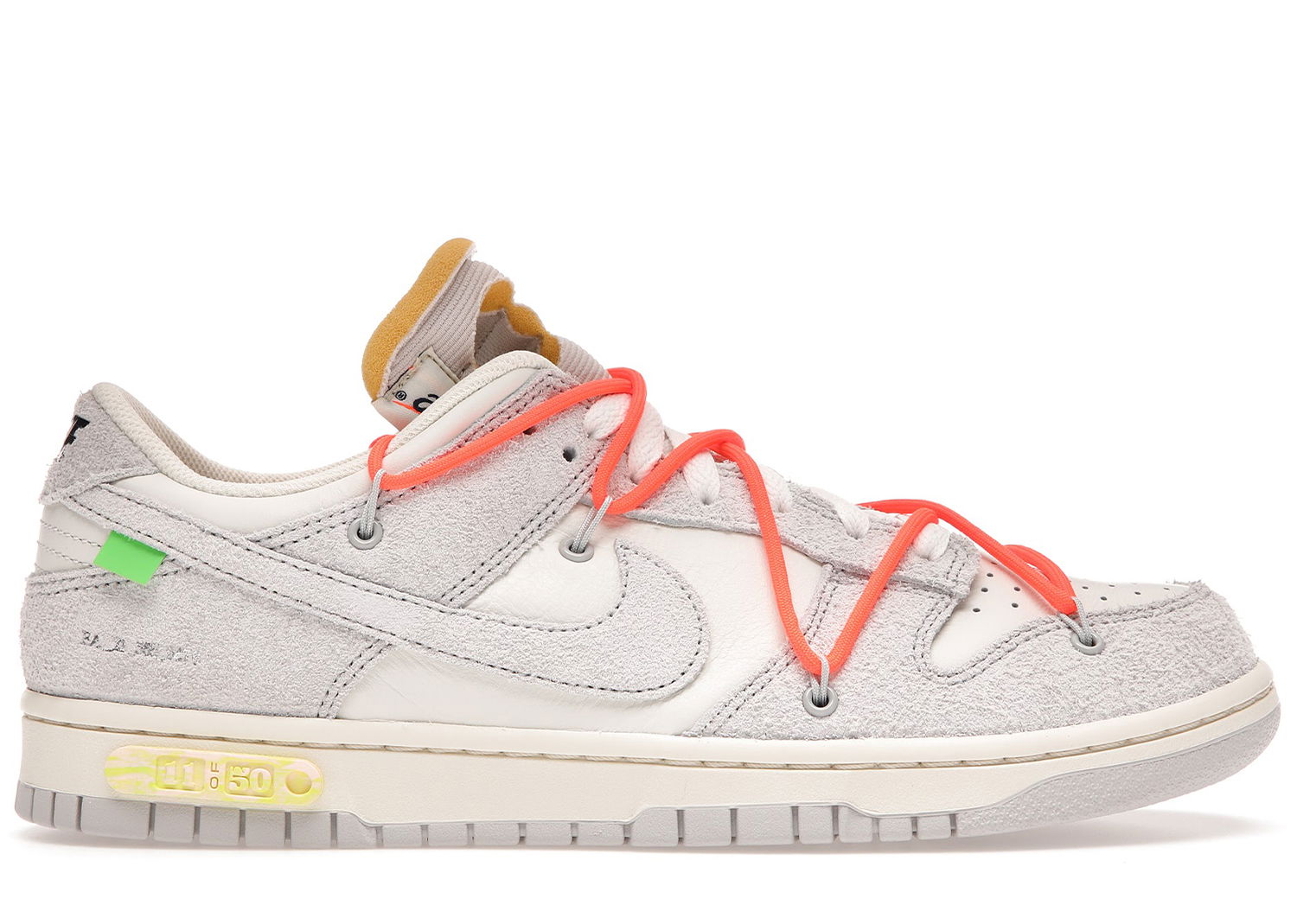 Кецове и обувки Nike Dunk Low Off-White Lot 11 Сиво | DJ0950-108, 0