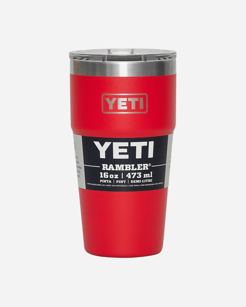 Домашен декор YETI Single Rambler Stackable Cup Червено | 0322 SPR