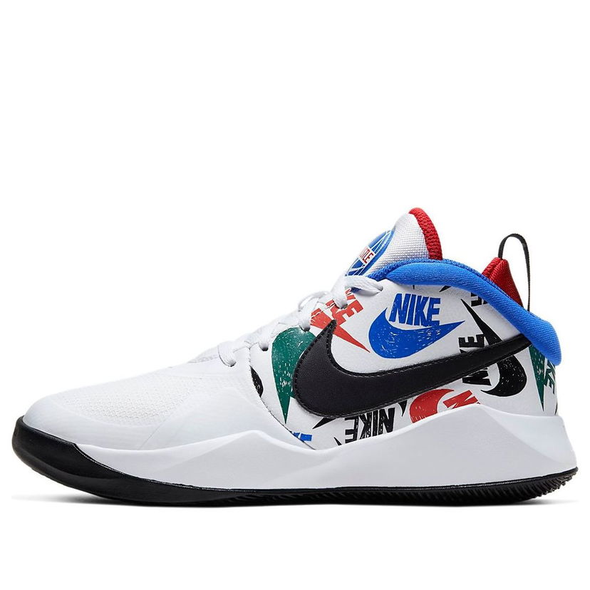 Кецове и обувки Nike Team Hustle D 9 Бяло | CW5815-100