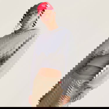 Суитчър adidas Performance Stella McCartney x Cropped Hoodie Сиво | JI5148, 0