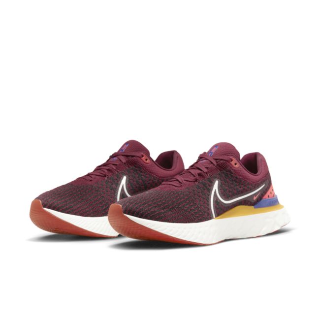Кецове и обувки Nike React Infinity Run Flyknit 3 Бургунди | DH5392-600, 1