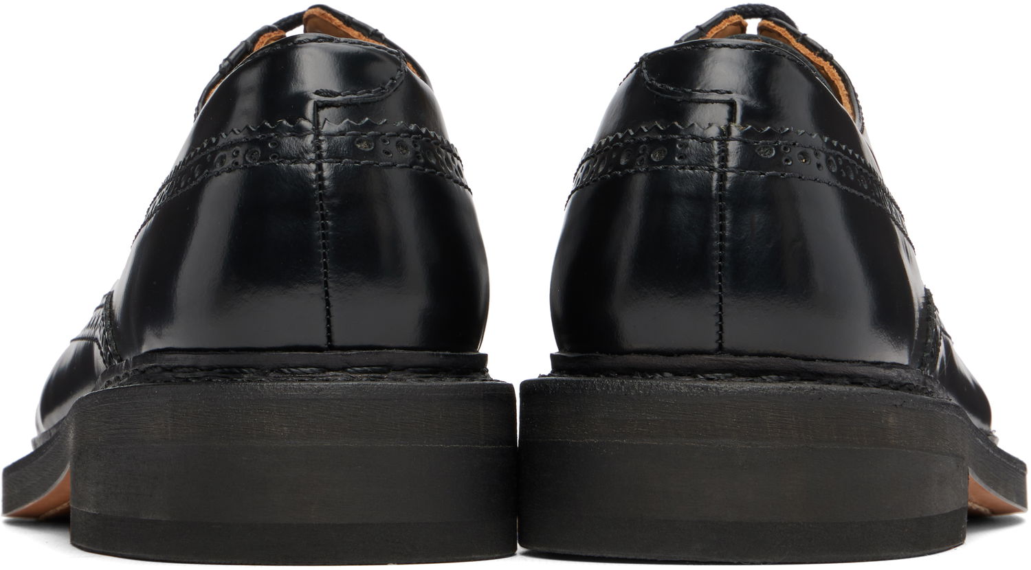 Кецове и обувки OUR LEGACY Our Legacy Brogue Parade Derbys Черно | A4257BB, 1
