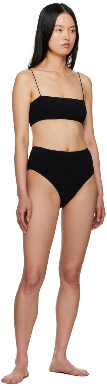 Бански TOTEME TOTEME Smocked Bikini Черно | 212-878-795 / 212-879-795, 3