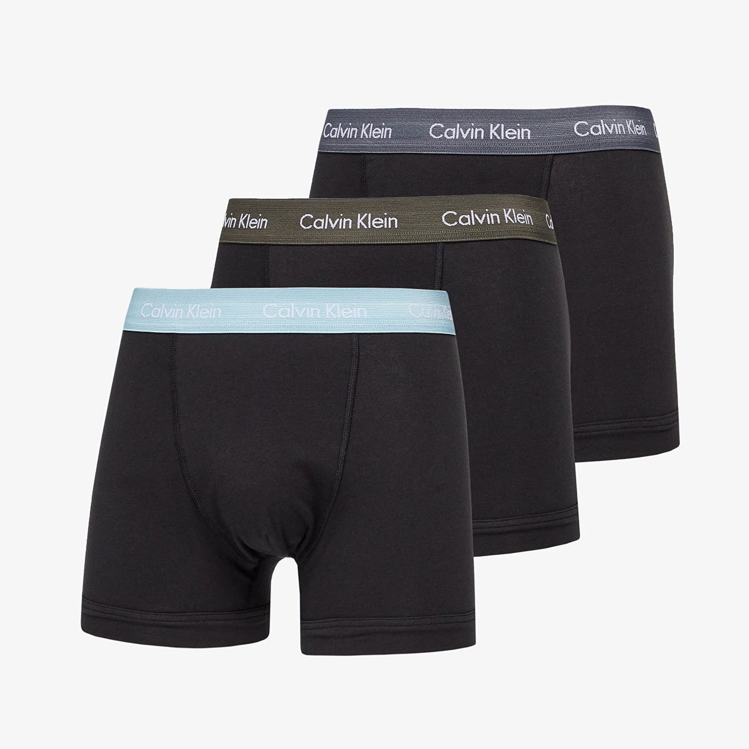 Боксерки CALVIN KLEIN Cotton Stretch Trunk 3-Pack Многоцветен | U2662G 6EW, 0