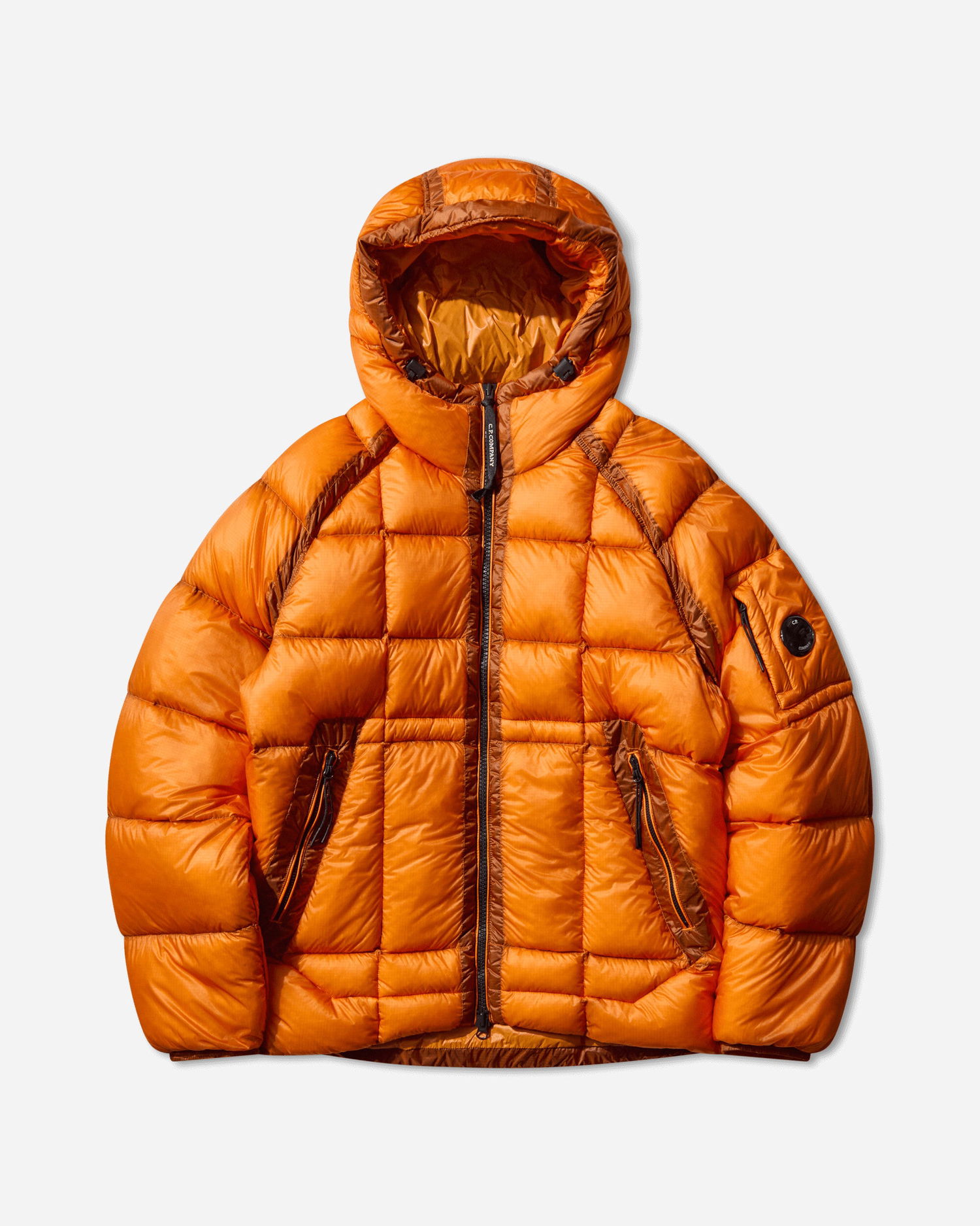 Пухо яке C.P. Company D.D. Shell Hooded Medium Down Jacket Оранжево
 | 19CMOW702A-110416A 434, 1