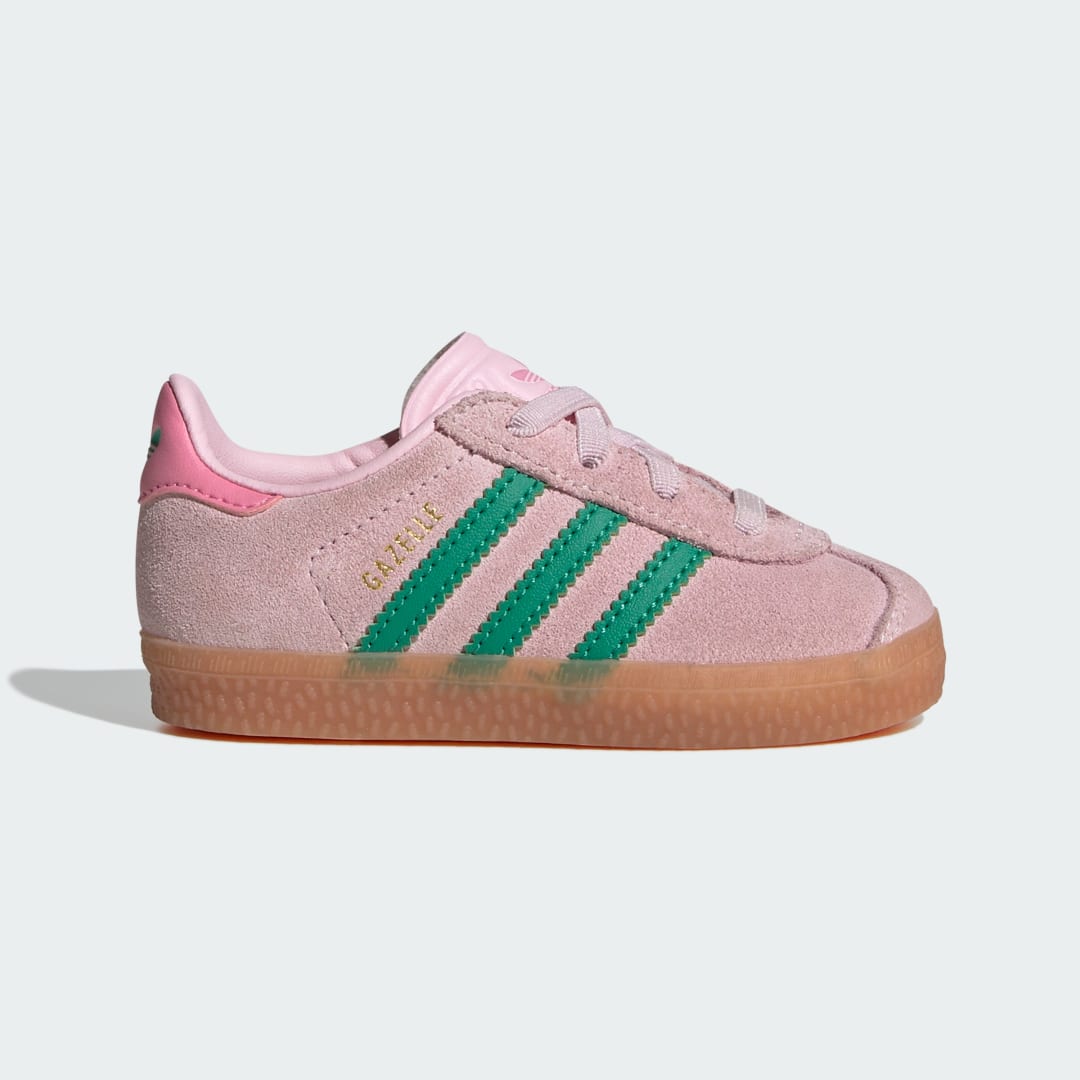 Кецове и обувки adidas Originals Gazelle Comfort Closure Elastic Laces Розово | JP7138, 0