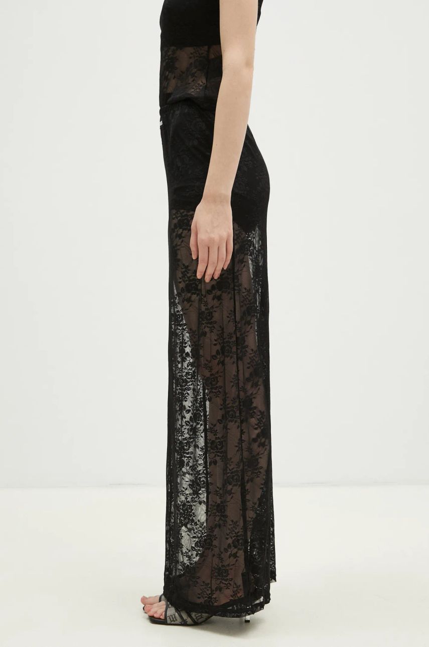 Пола Ksubi KSUBI Veneda Slip Maxi A-Line Skirt Черно | WPS25SK004, 1