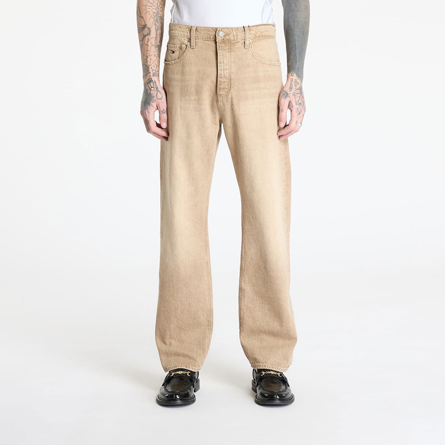 Дънки Tommy Hilfiger Tommy Jeans Otis Regular Straight Jeans W29/L32 Бежово | DM0DM21856 1CE, 0