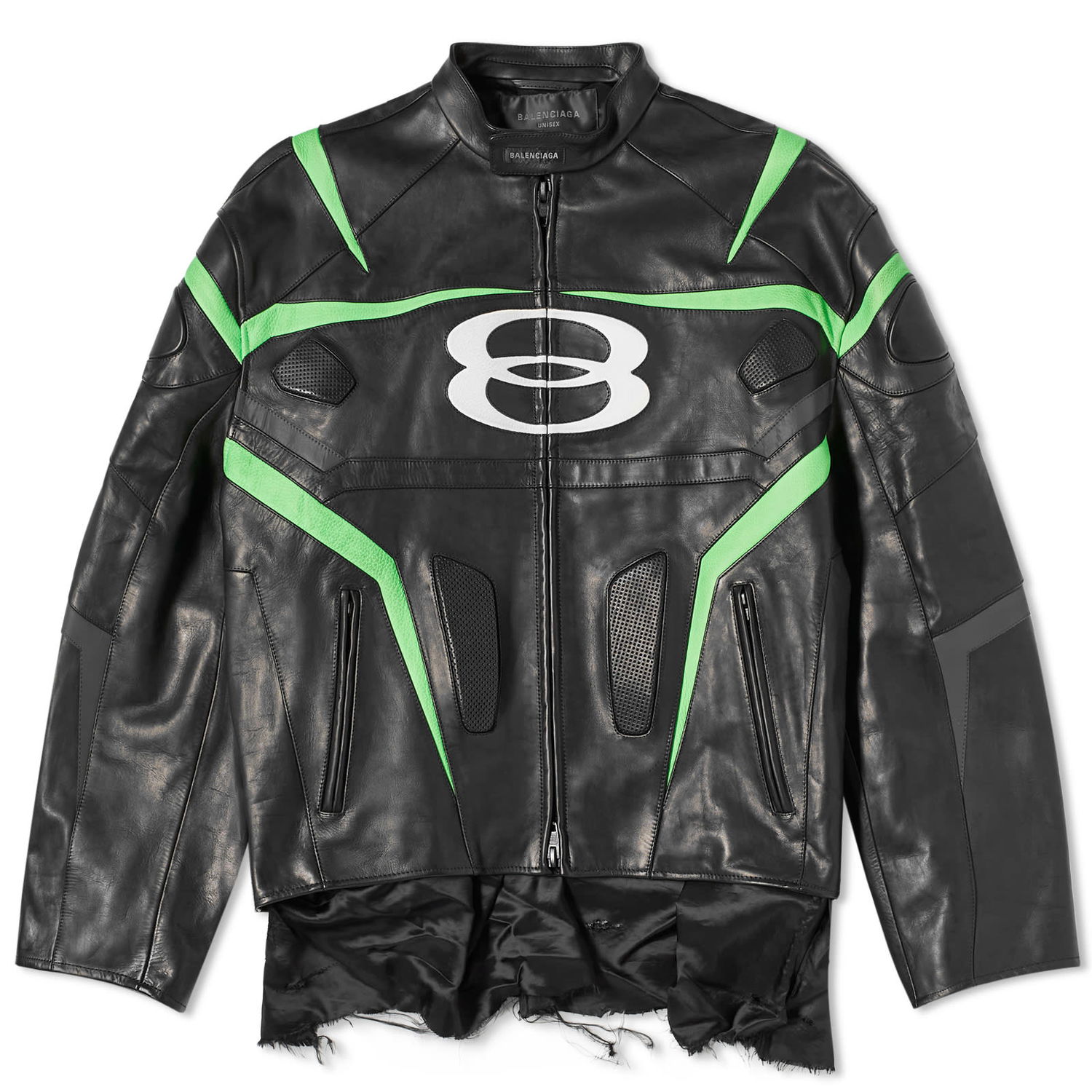 Яке Balenciaga Oversized Biker Jacket Черно | 787430-TQS08-1000, 0