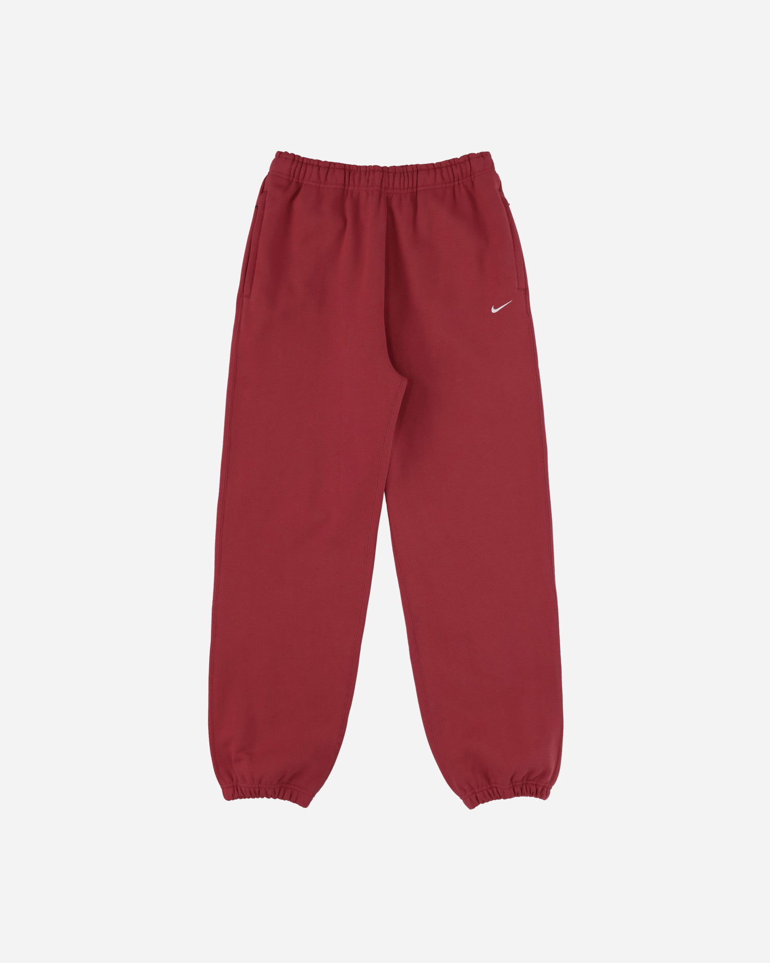 Спортни панталони Nike Solo Swoosh Sweatpants Червено | CW5565-691, 0