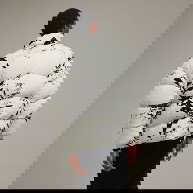Пухо яке Y-3 Graphic Print Puffer Jacket Бяло | IL2036, 3