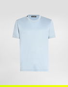 Dolce & Gabbana Short-Sleeved Silk T-Shirt