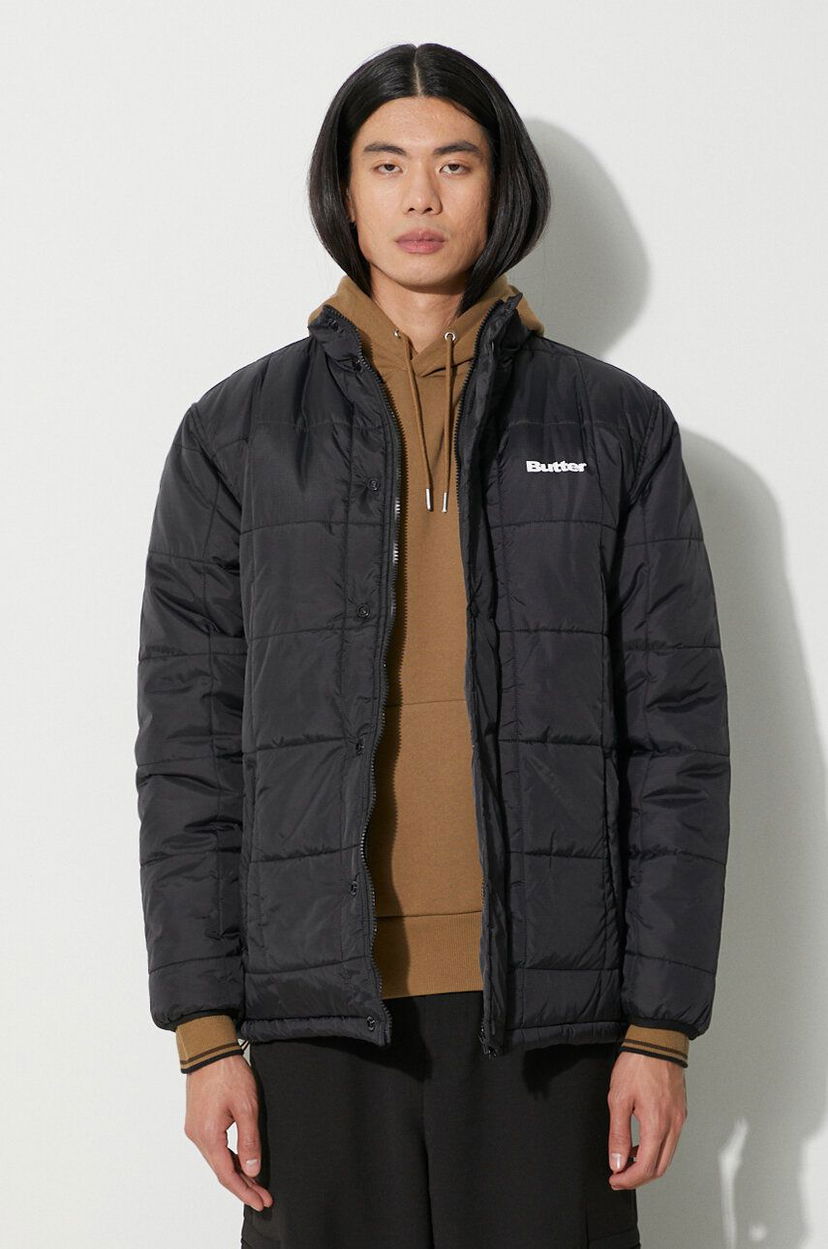 Пухо яке Butter Goods Grid Puffer Jacket Черно | BGQ3233404