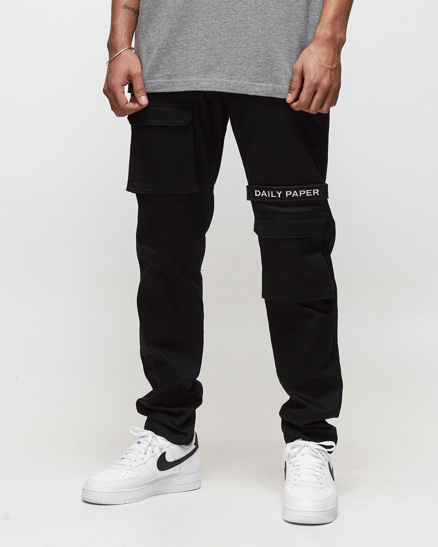 Карго панталони DAILY PAPER Cargo Pants Черно | 8719797144751, 1