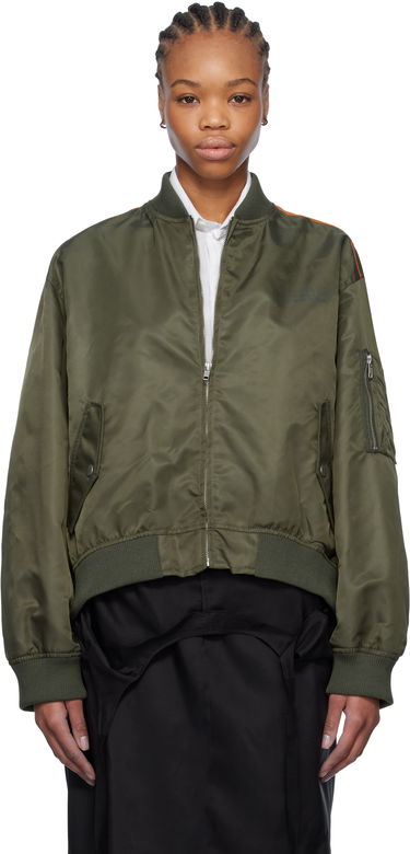 Яке бомбър Maison Margiela MM6 Maison Margiela Spliced Bomber Jacket Зелено | S52AM0315 M35257, 0