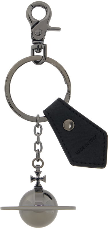 Ключодържатели Vivienne Westwood Vivienne Westwood Gunmetal 3D Orb Keychain Металик | 8203011NU-OM0014-, 1
