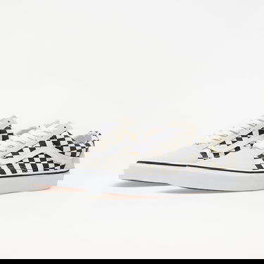 Кецове и обувки Vans Old Skool Checkerboard Бяло | VN0A38G127K1, 4