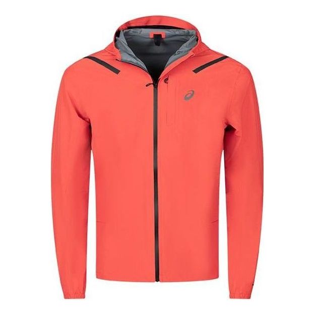 Дъждобран Asics Accelerate Waterproof 2.0 Men's Running Jacket Червено | 2011C242-601
