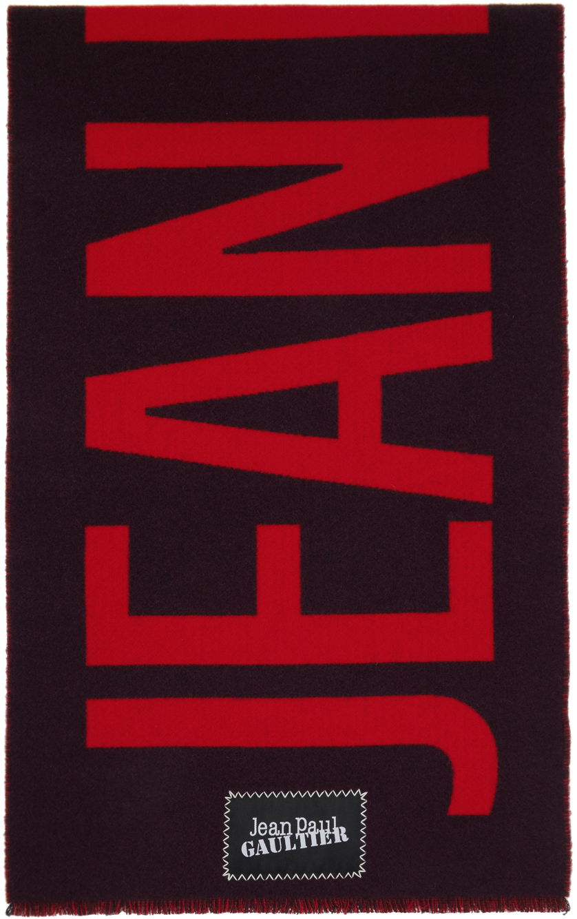 Шал Jean Paul Gaultier 'The ' Scarf Черно | 24/30-U-EC035P-C549-2830, 0