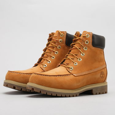 Кецове и обувки Timberland 6 Inch Premium Waterproof Moc Toe Boot Бежово | A1M8A-WHE, 1