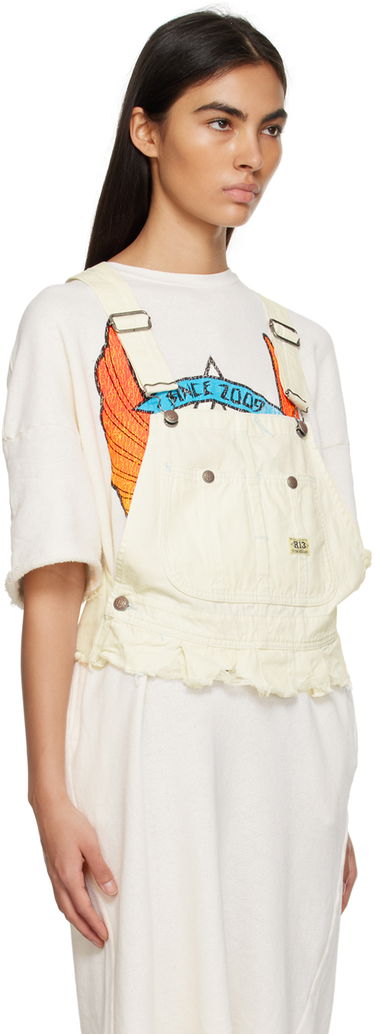 Комбинезон R13 R13 Damon Overall Tank Top Бяло | R13WD032-D128B, 1