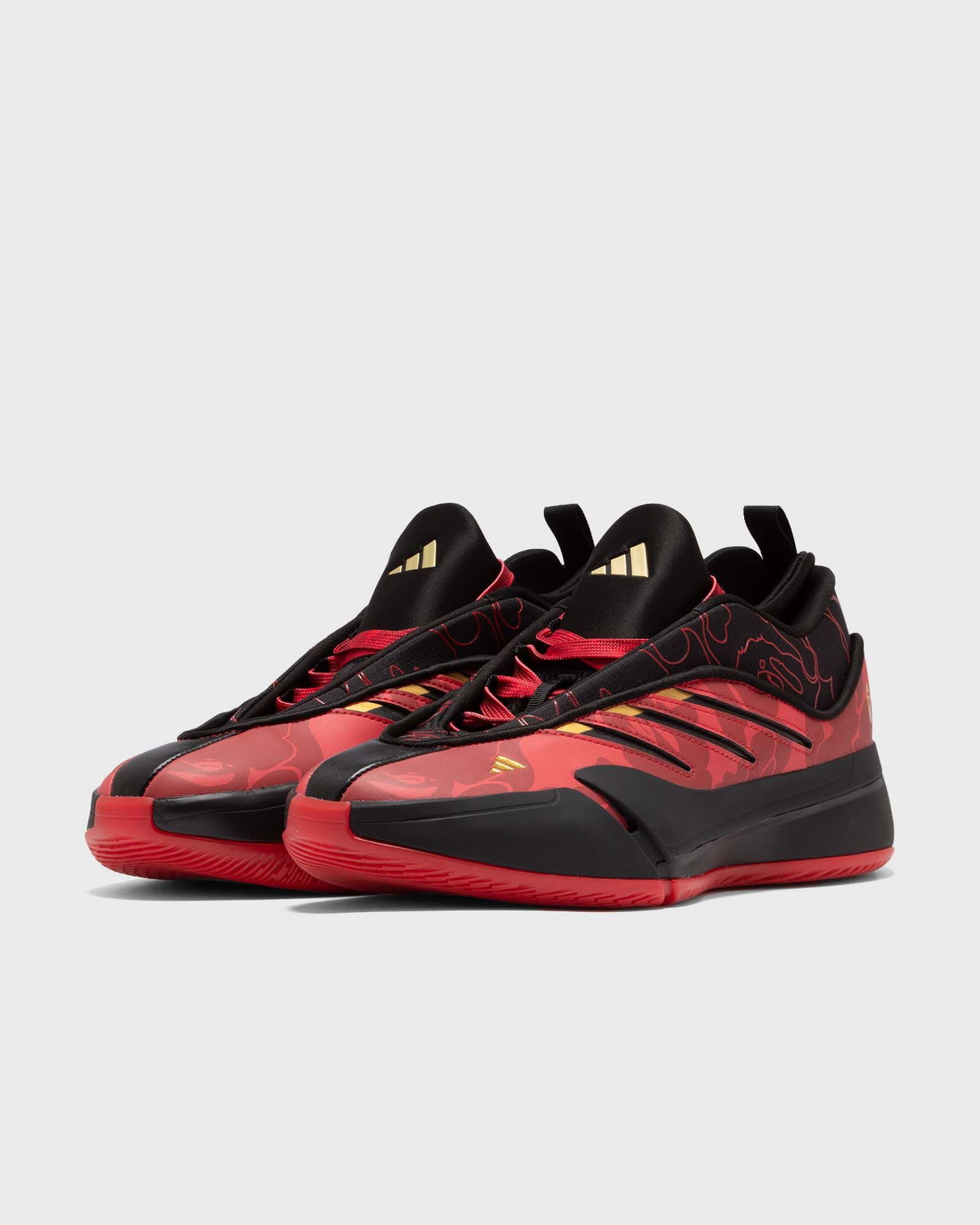 Кецове и обувки adidas Originals BAPE x Dame 9 "Better Scarlet" Червено | IH0786, 1