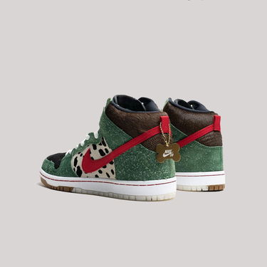 Кецове и обувки Nike SB Dunk High Pro 420 Dog Walker Многоцветен | BQ6827-300, 3