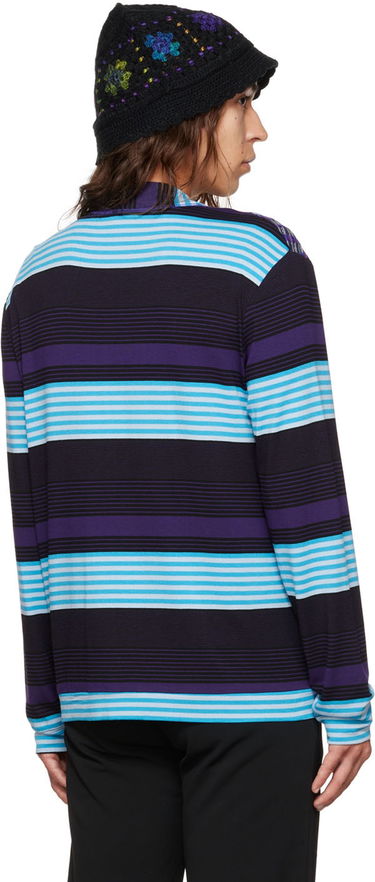 Пуловер Anna Sui Anna Sui Stripe Cardigan Лилаво | M622G31, 2