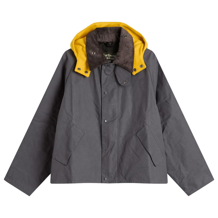 Яке Barbour Kaptain Sunshine Short Cruiser Jacket Сиво | MCA1070GY71