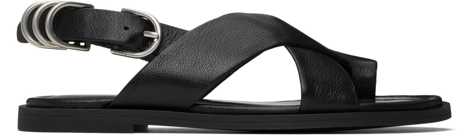 Облекло rag & bone rag & bone Gia Leather Crossover Sandals Черно | WFF25SF1004LE04, 0