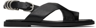 Облекло rag & bone rag & bone Gia Leather Crossover Sandals Черно | WFF25SF1004LE04, 0
