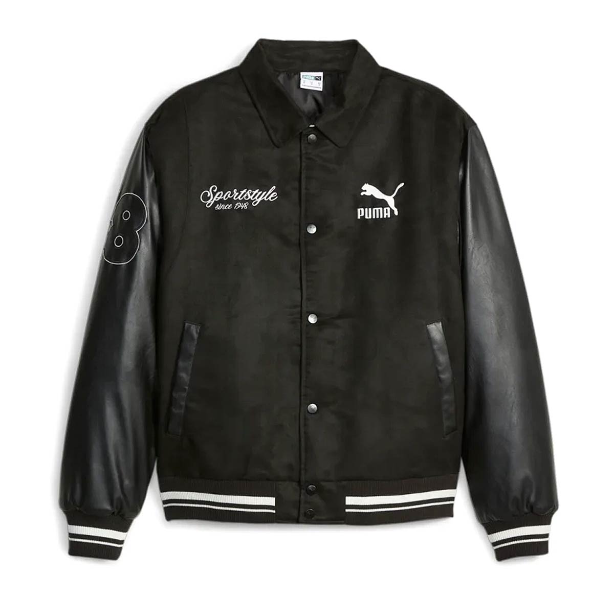 Яке бомбър Puma TEAM Varsity Jacket Черно | 621788_01, 1