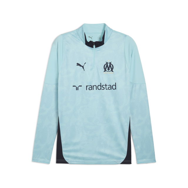 Olympique de Marseille Men's Training Quarter-Zip Top