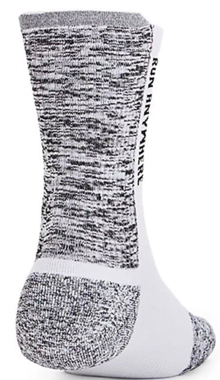Чорапи Under Armour AD Run Cushion 1pk Mid Бяло | 1376076-101, 1