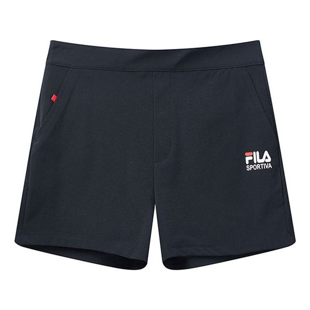 Къси панталони FILA Knitting Shorts With Logo Print Черно | F11W028619F-NV
