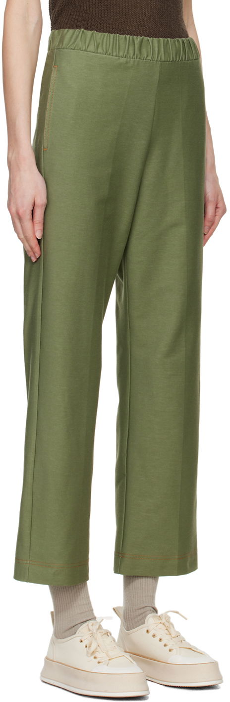 Панталони Max Mara Max Mara Leisure Ballata Trousers Зелено | 2416781108600, 1