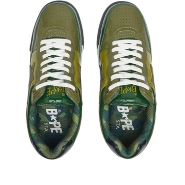 Кецове и обувки BAPE Road Sta "Green Camo" Зелено | 001FWI801003M-GRN, 1