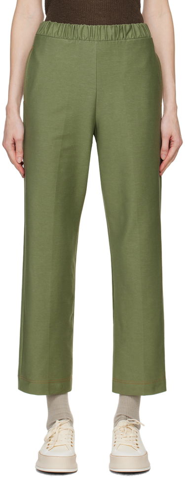 Панталони Max Mara Max Mara Leisure Ballata Trousers Зелено | 2416781108600, 0